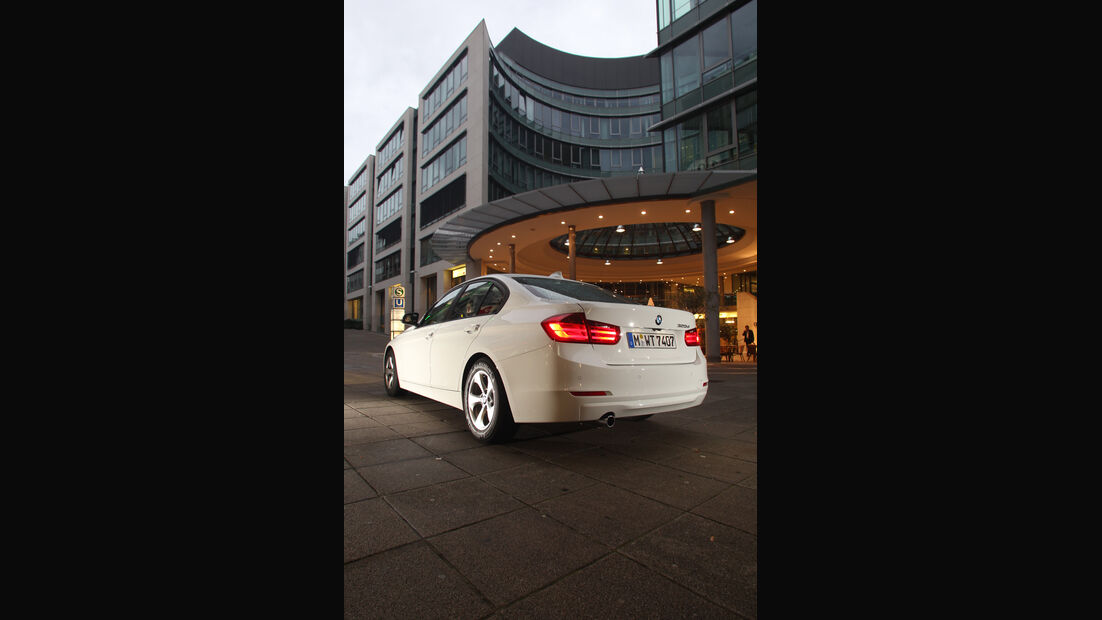 BMW 320d Efficient Dynamics Edition, Heckansicht