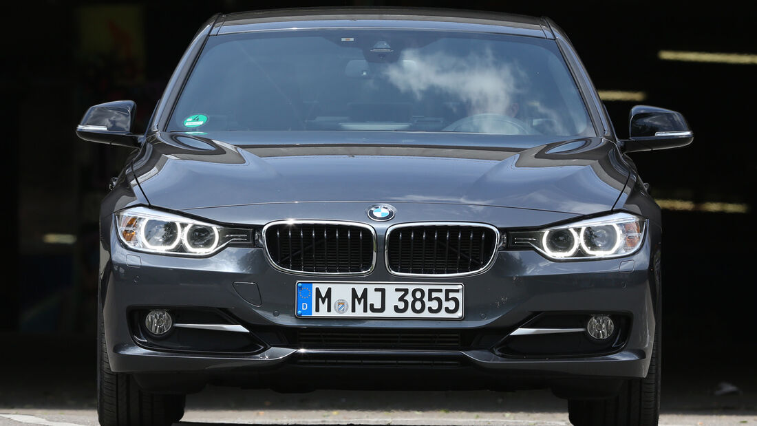 BMW 320d, Frontansicht