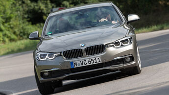 BMW 320d, Frontansicht