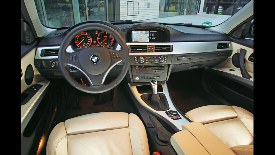BMW 320d Touring, Cockpit