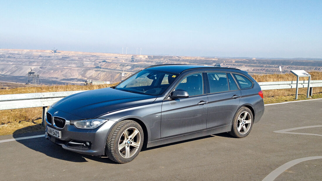 BMW 320d Touring, Seitenansicht