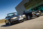 BMW 320i Cabrio, Saab 900 S Cabrio, Frontansicht