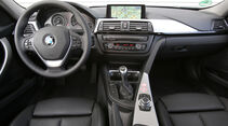 BMW 320i Efficient Dynamics Edition, Cockpit, Lenkrad