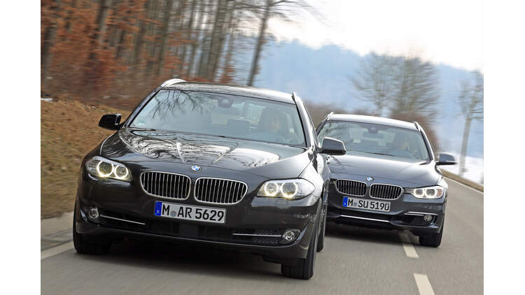 Bmw 3er Und 5er Touring Reicht Der Dreier Auto Motor Und Sport