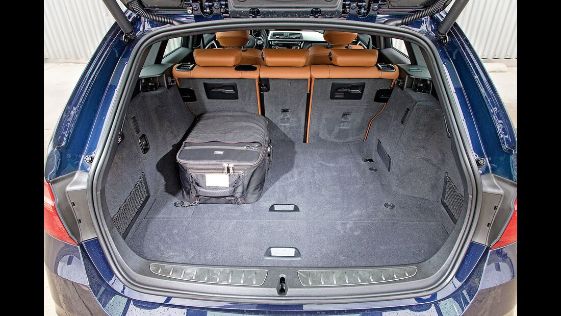 BMW 320i Touring, Kofferraum