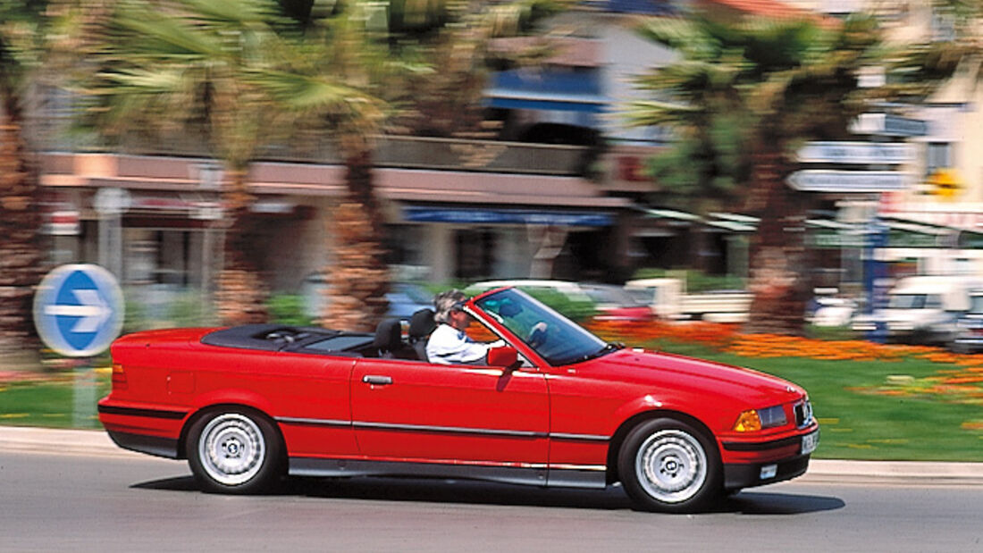 BMW 325i Cabrio, Seitenansicht