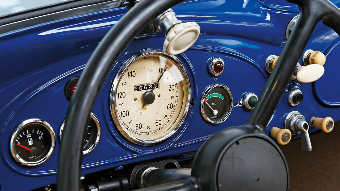 BMW 328, Cockpit, Lenkrad