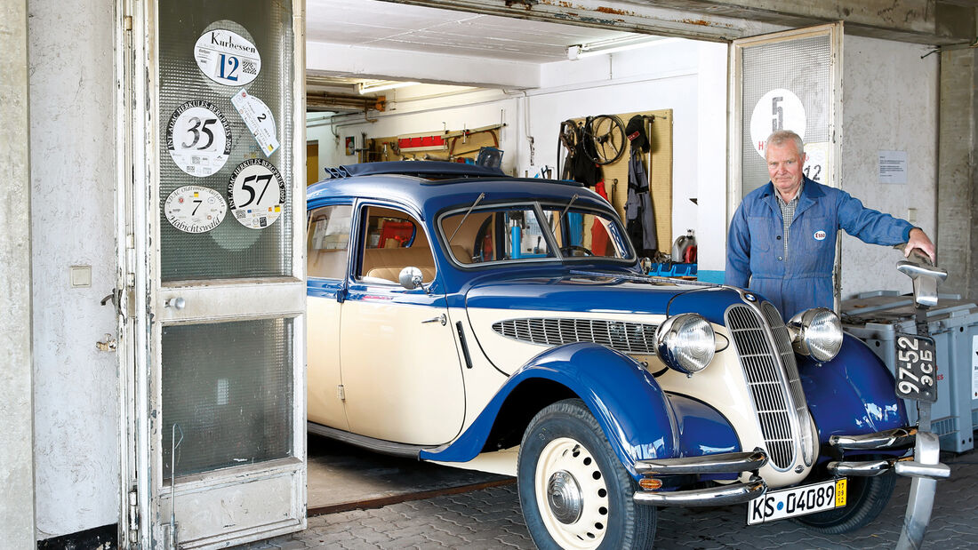 BMW 328, Lothar Scherb, Frontansicht