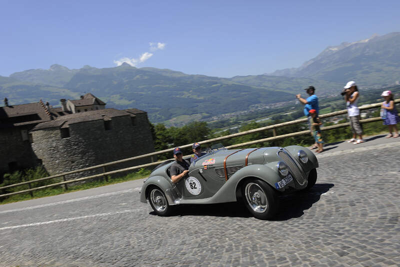 BMW 328 Roadster - Silvretta Classic 2010 - Dieter Quester