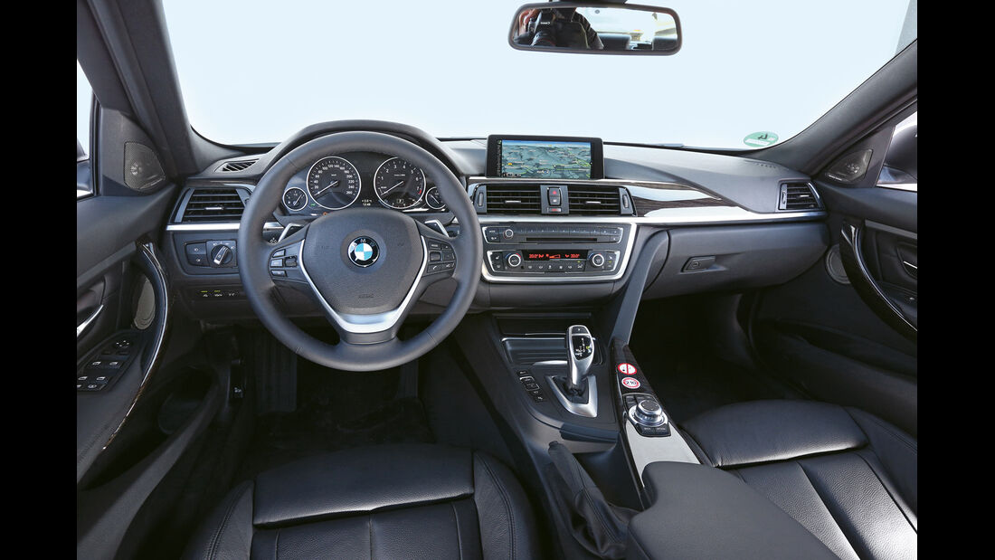 BMW 328i, Cockpit, Lenkrad