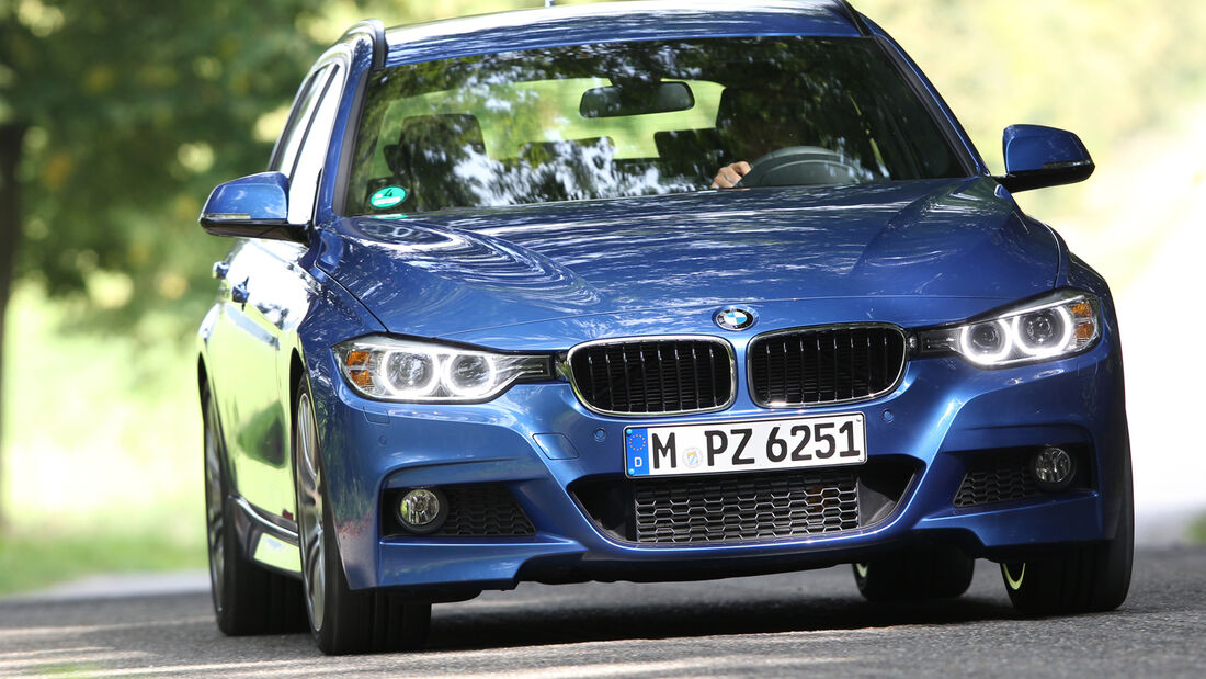 BMW 330d Touring, Frontansicht