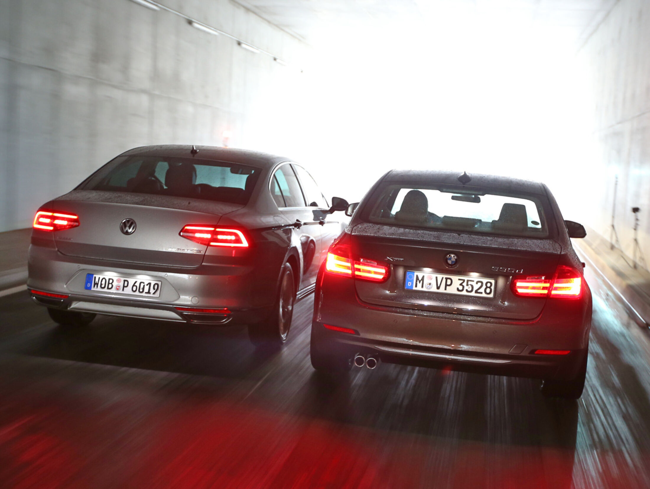 BMW 330d und VW Passat 2.0 TDI: Test auf der Rennstrecke