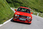 BMW 333i auf der Silvretta Classic 2015