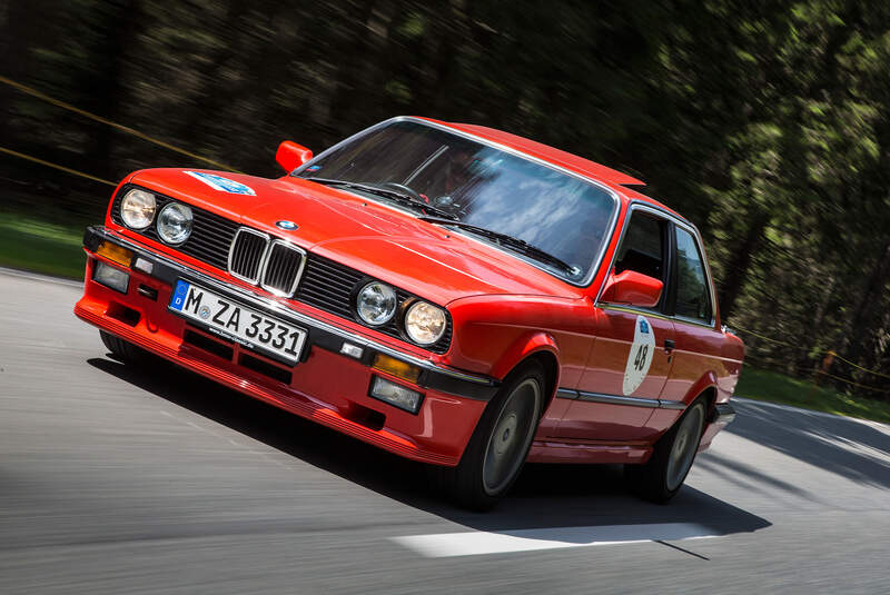 BMW 333i auf der Silvretta Classic 2015