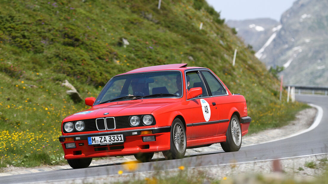 BMW 333i auf der Silvretta Classic 2015, mokla0715