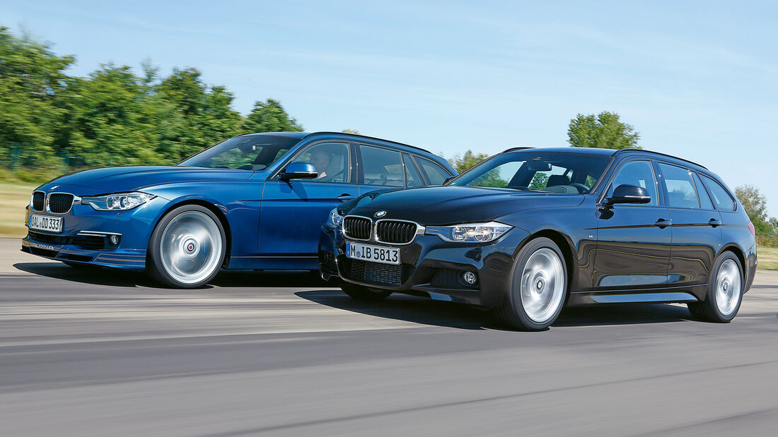 BMW 335d xDrive Touring, Alpina D3 Biturbo Touring Allrad, Seitenansicht