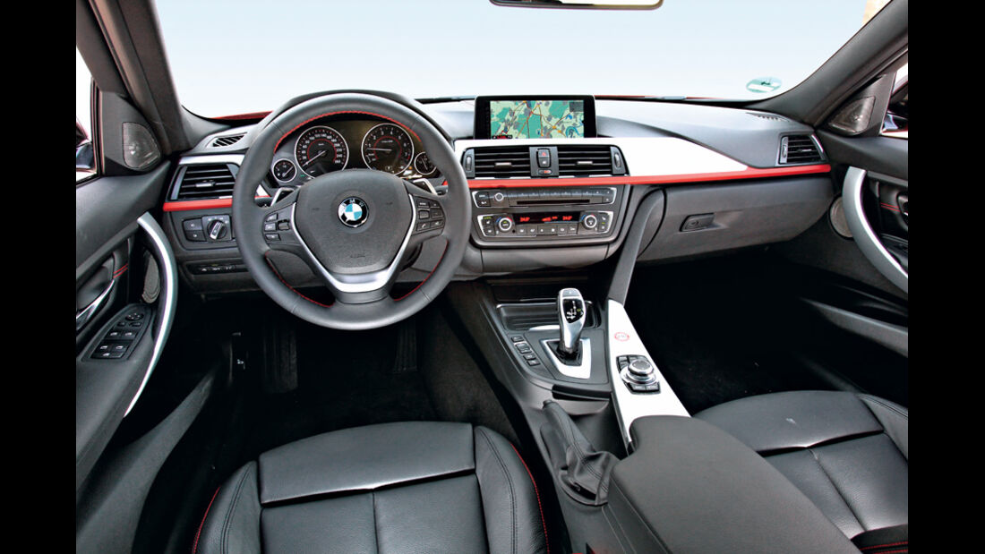 BMW 335i, Cockpit