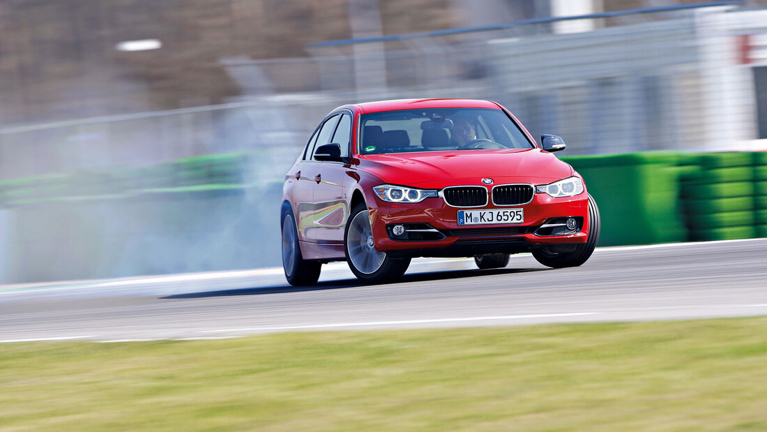 BMW 335i Sport Line, Front, Driften