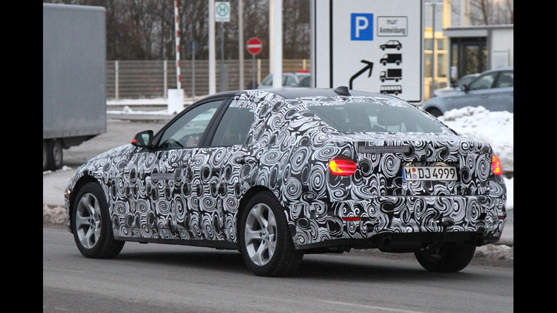 BMW 3er Hybrid Erlkönig