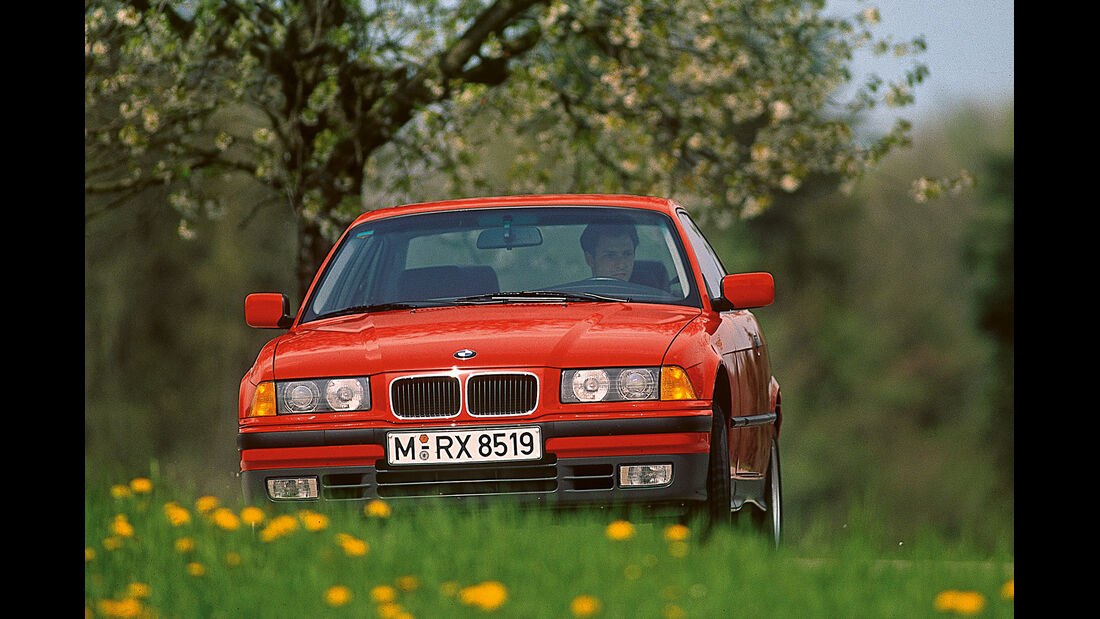 BMW 3er-Reihe E36, Frontansicht