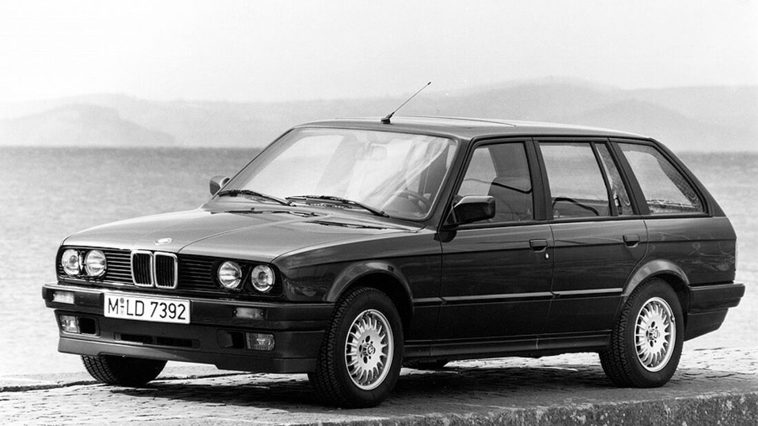 BMW 3er Touring - E30 - Frontansicht von schräg vorne