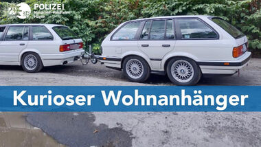 BMW 3er Touring mit 3er-Touring-Double-Caravan
