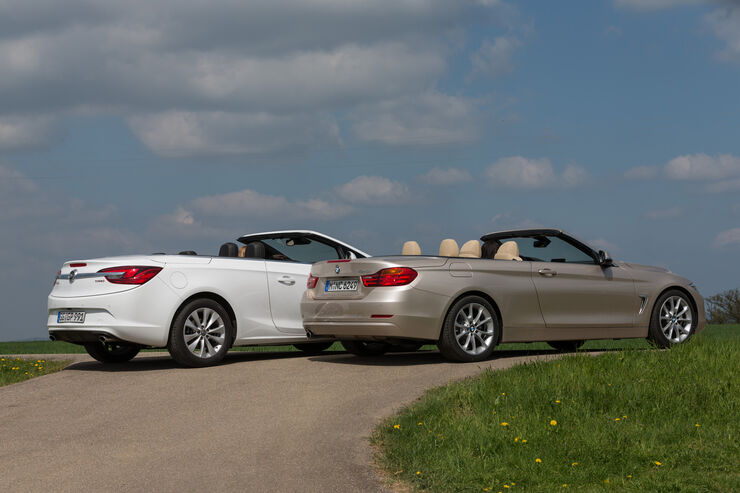 Bmw 4i Cabrio Opel Cascada Duell Der Viersitzer Cabrios Auto Motor Und Sport