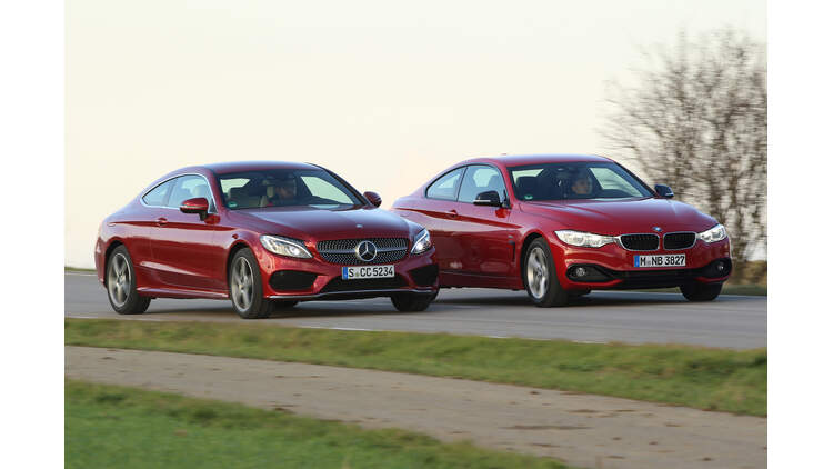 Bmw 428i Vs Mercedes C 300 Coupe Auto Motor Und Sport