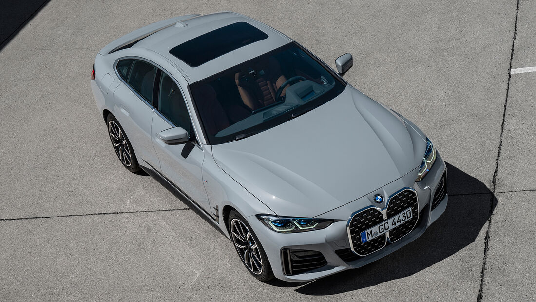 BMW 430i Grand Coupe oben
