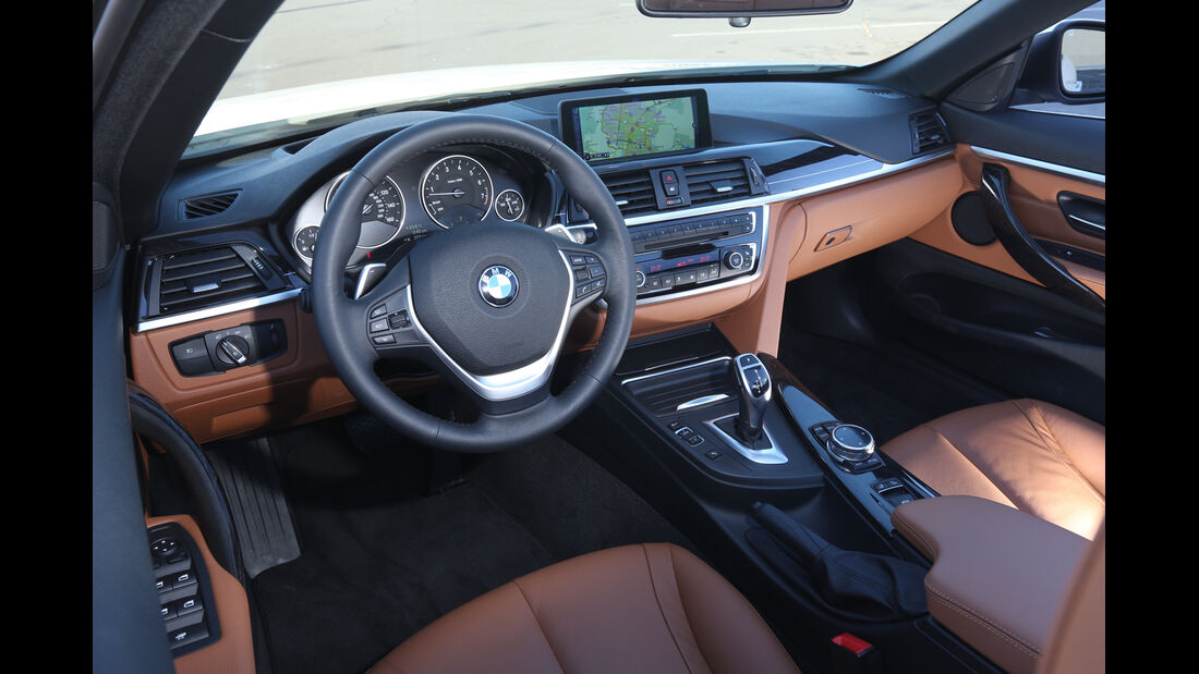 BMW 435i Cabrio, Cockpit