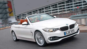 BMW 435i Cabrio Luxury Line, Frontansicht