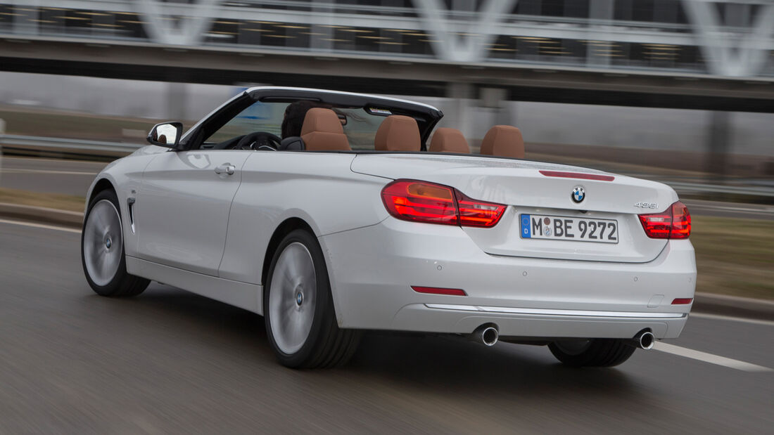 BMW 435i Cabrio Luxury Line, Heckansicht