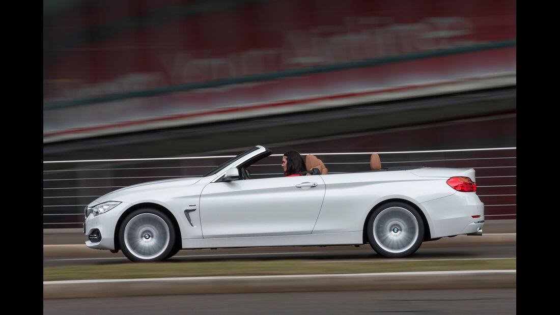 BMW 435i Cabrio Luxury Line, Seitenansicht