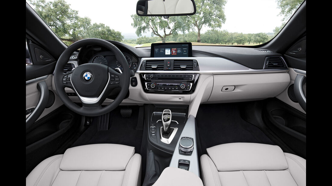 BMW 4er Cabrio Facelift (2017) Cockpit