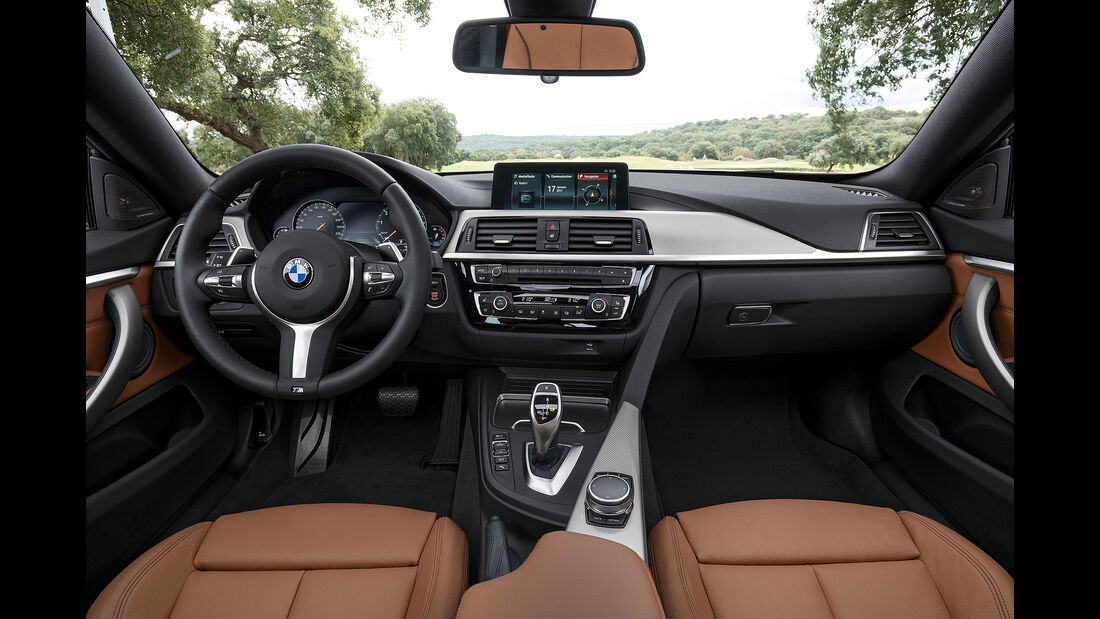 BMW 4er Cabrio Facelift (2017) Interieur