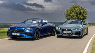 BMW 4er Cabrio, Mercedes CLE Cabrio