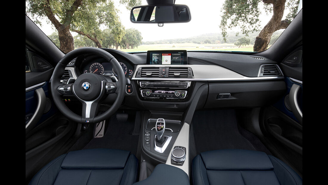 BMW 4er Facelift (2017) M Sport Cockpit