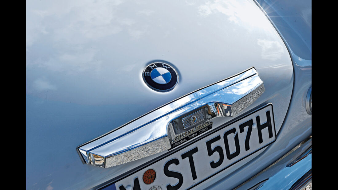 BMW 507, Heck