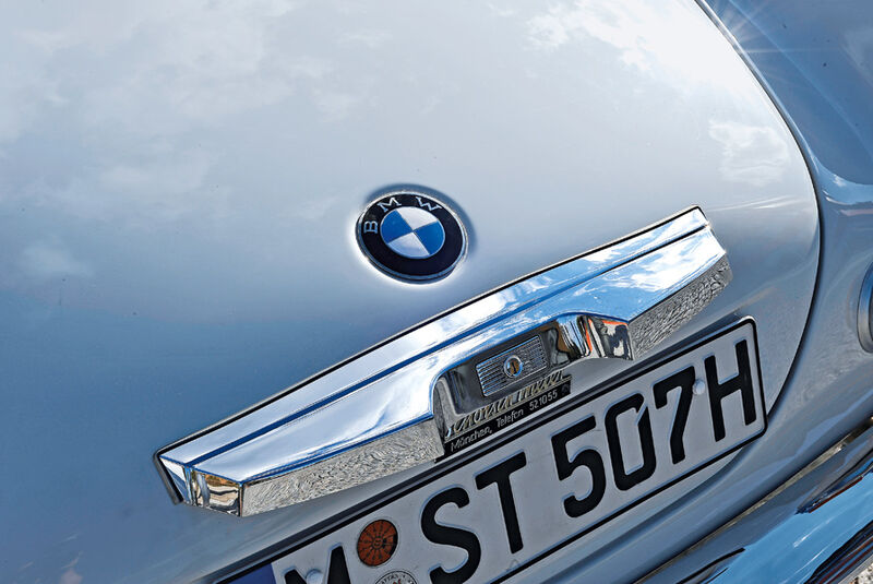 BMW 507, Heck