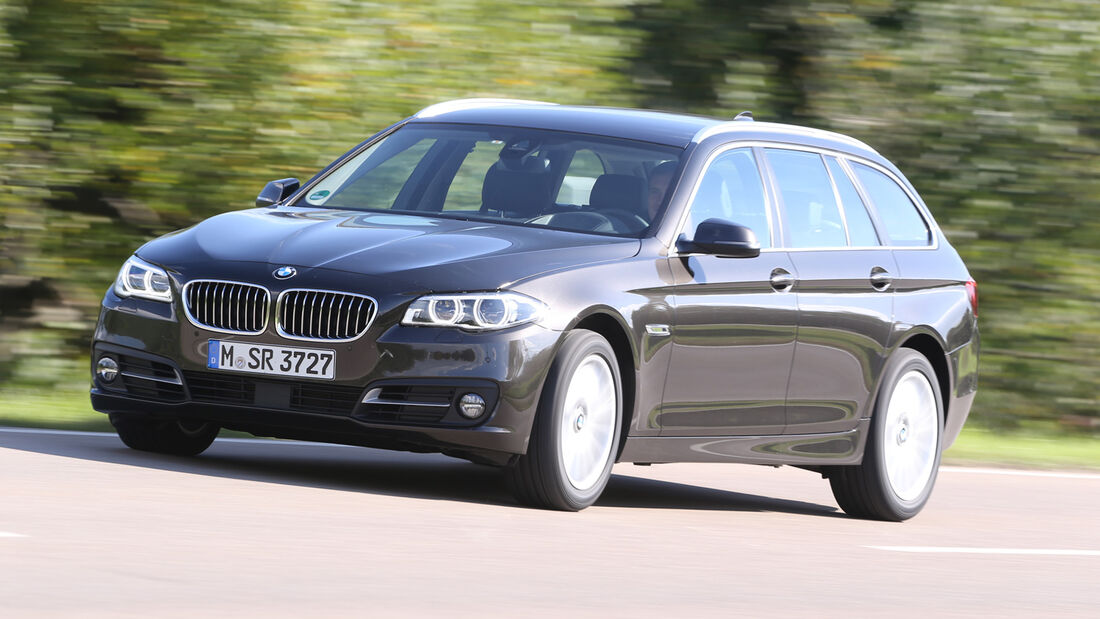 BMW 518d Touring, Frontansicht