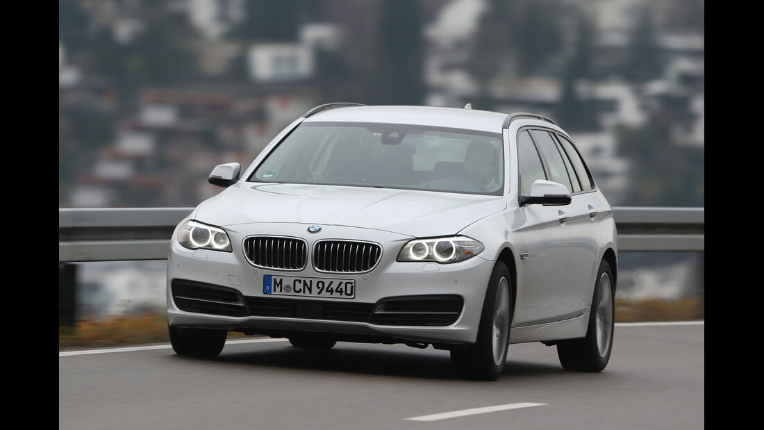 BMW 518d Touring, Frontansicht