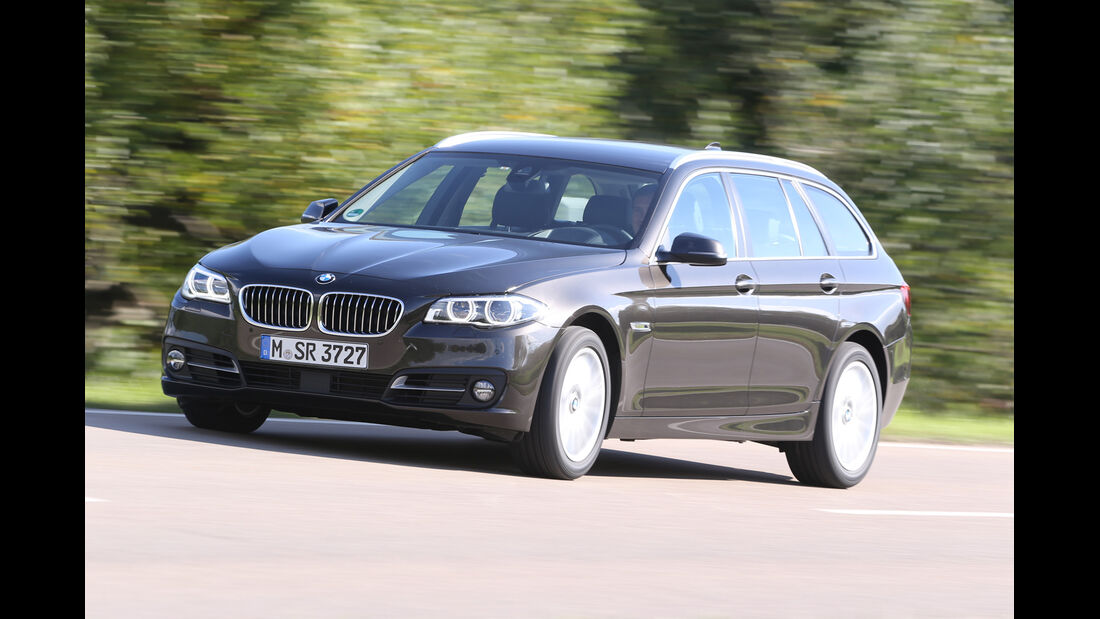 BMW 518d Touring, Frontansicht