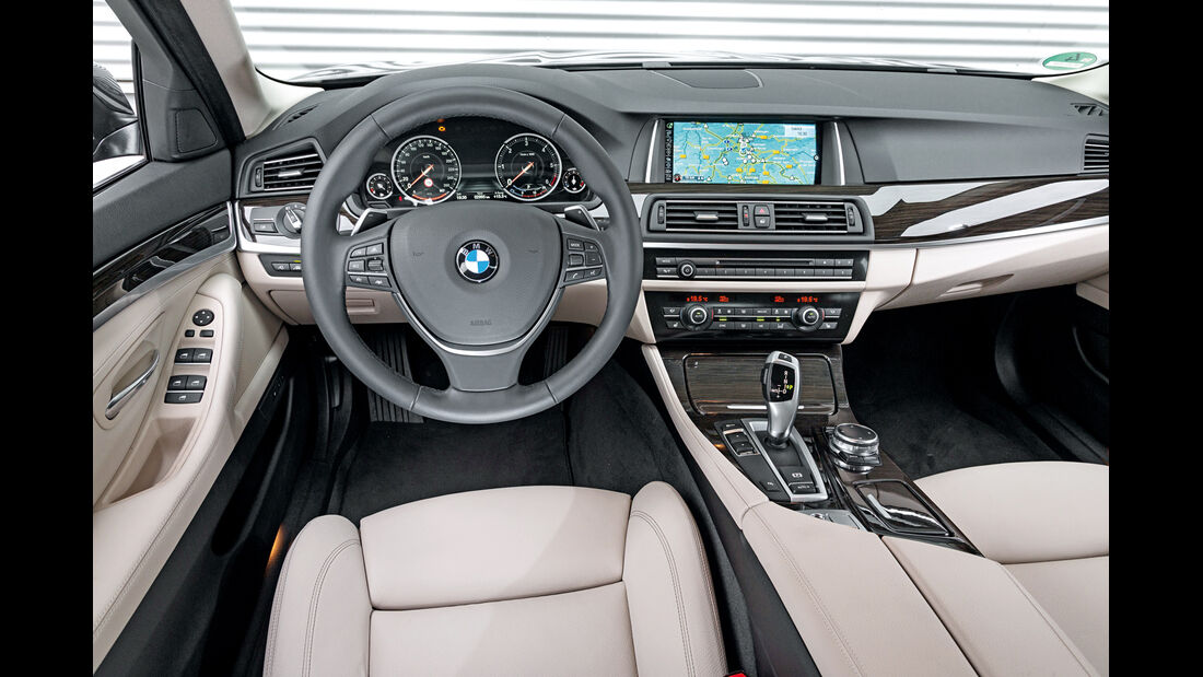 BMW 520d, Cockpit