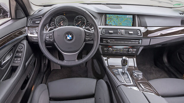 BMW 520d, Cockpit