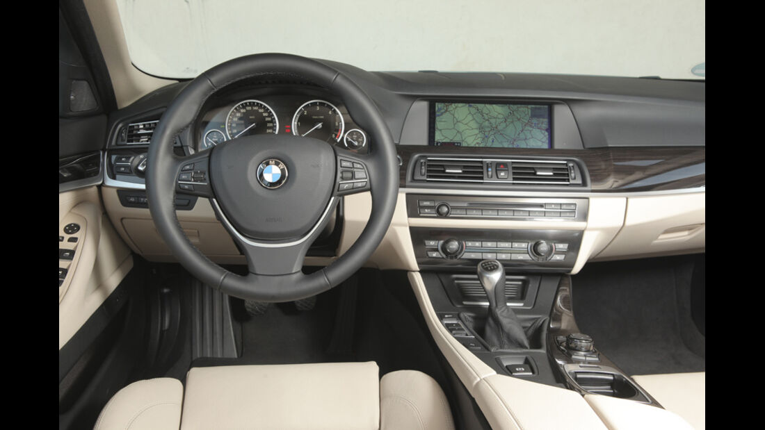 BMW 520d EDE, Innenraum, Cockpit