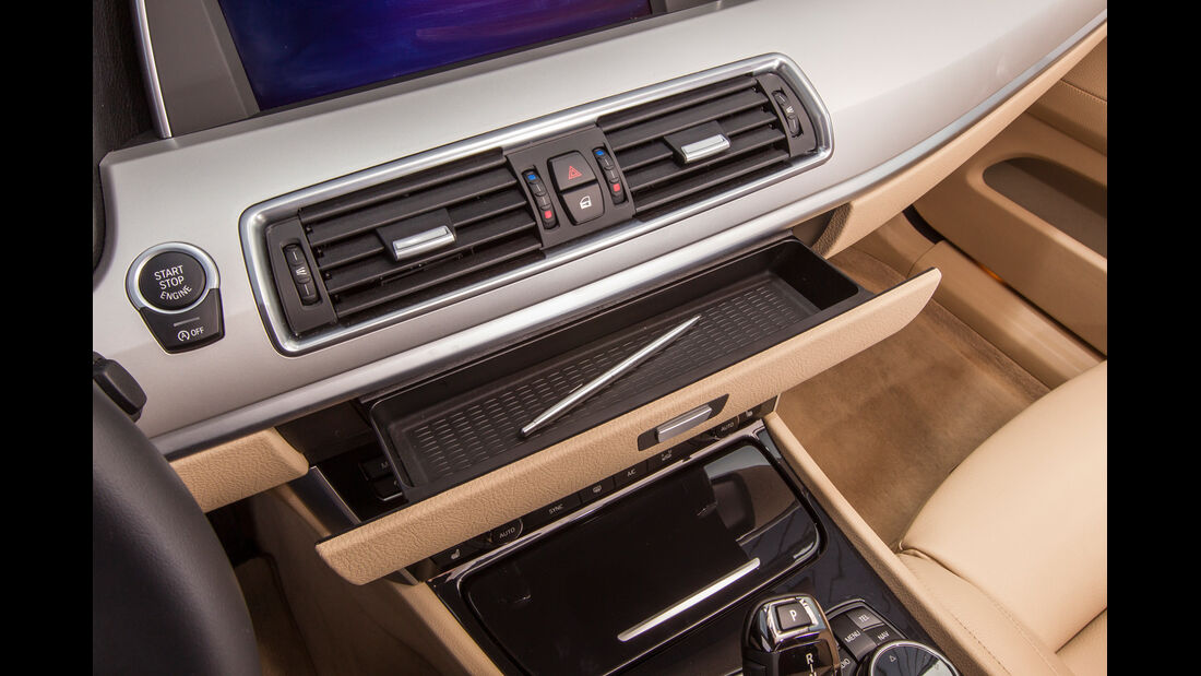 BMW 520d Gran Turismo, Bedienelemente