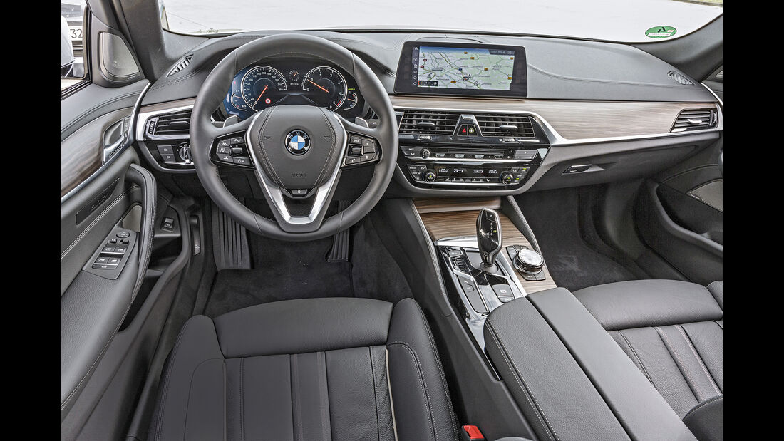 BMW 520d, Interieur