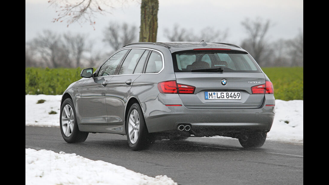 BMW 520d TOURING, Heckansicht