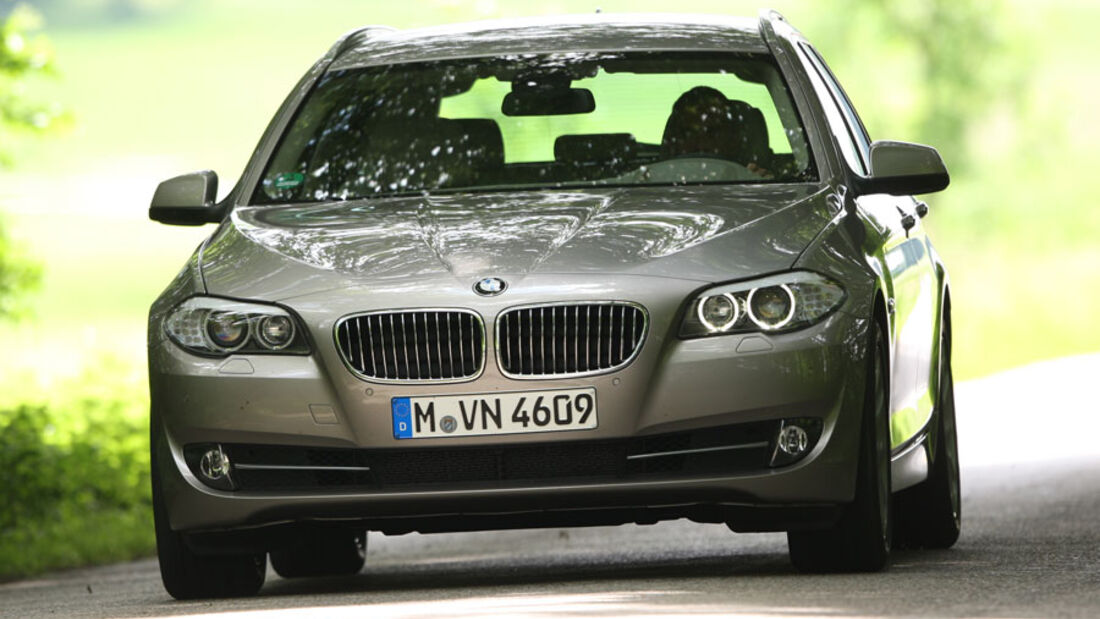 BMW 520d Touring (F10/11): Diesel-Kombi mit Scheckheft bei  - AUTO BILD