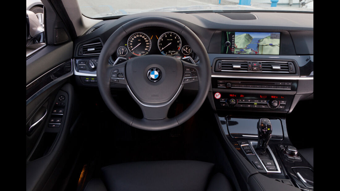BMW 520i Touring, Cockpit